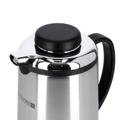 Royalford RF6896 Steel Vacuum Flask - 1.3L| Leak-proof & Portable | 12 Hours Hold & Cold| Ideal for tea, coffee, hot chocolate, soup, smoothies & more