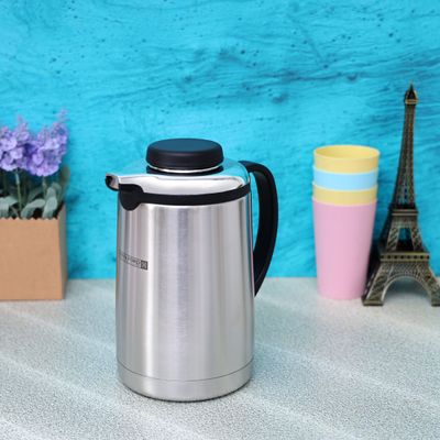 Royalford RF6896 Steel Vacuum Flask - 1.3L| Leak-proof & Portable | 12 Hours Hold & Cold| Ideal for tea, coffee, hot chocolate, soup, smoothies & more