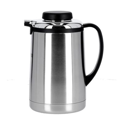 Royalford RF6896 Steel Vacuum Flask - 1.6L| Leak-proof & Portable | 24 Hours Hold & Cold| Ideal for tea, coffee, hot chocolate, soup, smoothies & more