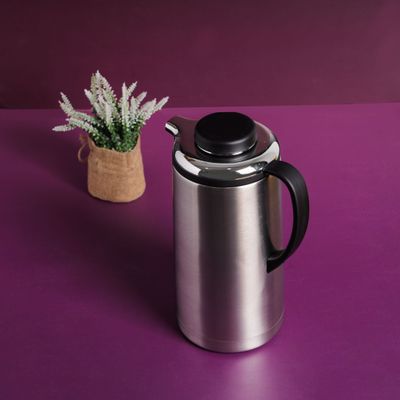 Royalford Steel Vacuum Flask, 1.9L