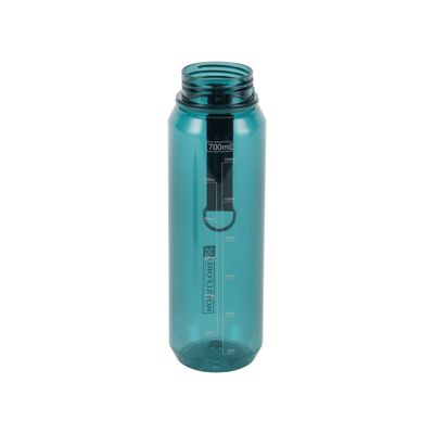 Royalford 900 ml Water Bottle- RF12353/ Plastic Bottles with Push Button Lid, Strap / Perfect for School, Office and Gym/ Leak-Proof and Eco-Friendly, Food-Grade and Elegant Design/ Blue