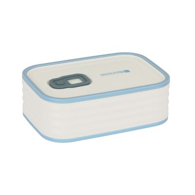 Royalford 580 ml Lunch Box- RF12624/ Plastic Rectangular Tiffin with Lid with Steam Vent, Leakproof Spacer/ Suitable for Schools and Offices/ Sturdy Locks and Spill-Proof/ BPA-Free and Odor-Free PP Construction/ Pink