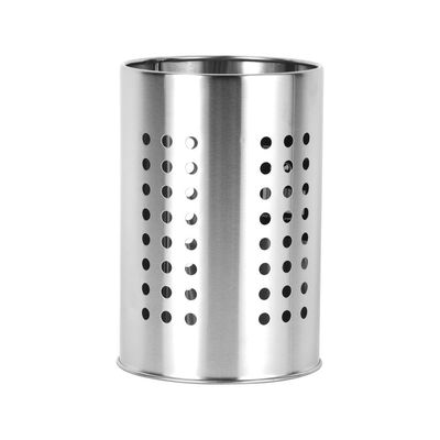 Royalford Cutlery Holder, Premium Quality Stainless Steel | RF10247 | Storage for Countertop Organizer | Cooking Utensil Crock for Kitchen Organization & Storage and Flatware Caddy
