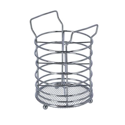 Royalford Kitchen Utensil Holder, Steel Cutlery Utensil Holder, RF5009 | Comfortable Grip Legs | Ideal to Hold Utensils like Chopsticks Spoons, Knife, Fork & More