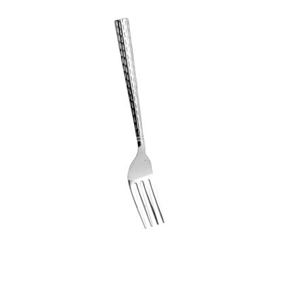 Royalford Stainless Steel Cutlery Set- RF11984| 16 Piece Cutlery Set, Includes 4 Teaspoons, 4 Dinner spoons, 4 Dinner Forks, 4 Dinner Knives| Stylish and Light-Weight, 100% Food-Grade| Stylish Hammered Finish, Suitable for Dining Table, Home and Restaurant| Kitchen Accessories| Silver