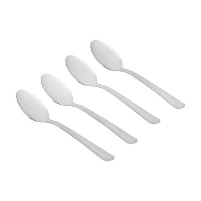 Royalford Cutlery Set- RF12591/ 16 Pieces Spoons Set, Includes 4 Table Knives, 4 Forks, 4 Tablespoons, 4 Teaspoons/ Stylish and Light-Weight, 100% Food-Grade/ Stylish Handle, Suitable for Dining Table, Home and Restaurant, Kitchen Accessories, Dishwasher Safe/ Silver