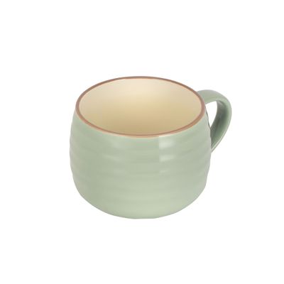 Royalford 473 ml (16 oz) New Bone Mug- RF12292/ Perfect for Hot and Cold Drinks/ Food-Grade, Non-Toxic and Safe to Use/ Stylish, Durable and Long-Lasting Design, Suitable for Gifting/ Grey