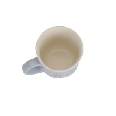 Royalford 415 ml (14 oz) New Bone Mug with Lid- RF12291/ Perfect for Hot and Cold Drinks/ Food-Grade, Non-Toxic and Safe to Use/ Stylish, Durable and Long-Lasting Design, Quote Printed, Valentine's Day Gift Ideas, Suitable for Gifting/ Green