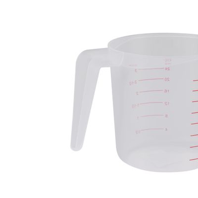 1L Measuring Jug, BPA Free Cup for Measurement, RF5470 | Measure Liquid, Oil and Baking Items for Kitchen & Restaurant Purpose | Microwave Safe | Cook with Accuracy