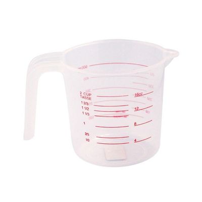 Royalford RF5469 500 ML Measuring Jug - BPA Free Measuring Cup - Measure Liquid, Oil and Baking Items for Kitchen & Restaurant Purpose - Microwave, Freezer & Dishwasher Safe - Cook with Accuracy