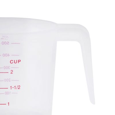 Royalford RF5469 500 ML Measuring Jug - BPA Free Measuring Cup - Measure Liquid, Oil and Baking Items for Kitchen & Restaurant Purpose - Microwave, Freezer & Dishwasher Safe - Cook with Accuracy