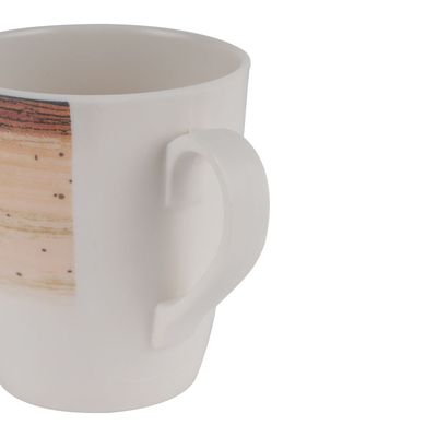 Royalford 400 ml Melamineware Mug- RF12381/ Perfect for Hot and Cold Drinks/ Food-Grade, Non-Toxic and Safe to Use/ Stylish, Durable and Long-Lasting Design, Dishwasher-Safe, Perfect for Gifting/ Brown