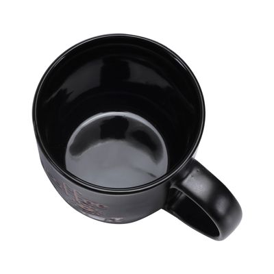 Royalford RF2921-FB 355ml Reusable Ceramic Mug - Portable Lightweight with Cool Touch Handle Large Coffee & Tea Mug, Traditional Extra Large Tea Mug, Thick Wall Small Mug | Ideal for Hot & Cold Drinks