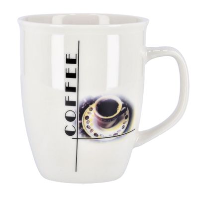 Royalford 12Oz Mug - Portable Thick Wall & High Grade Stainless Steel Inner | Hot & Cool, Leak-Resistant | Preserves Flavour & Freshness | Ideal for Coffee Tea Cocoa Milk Drink & More