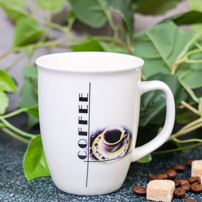 Royalford 12Oz Mug - Portable Thick Wall & High Grade Stainless Steel Inner | Hot & Cool, Leak-Resistant | Preserves Flavour & Freshness | Ideal for Coffee Tea Cocoa Milk Drink & More