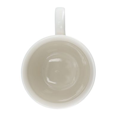 Royalford RF6686 14Oz Bone Wave Square Coffee Mug - Large Coffee & Tea Mug, Traditional Extra Large Tea Mug, Thick Wall Small Portable Mug |Comfortable Handle | Ideal for Hot & Cold Drinks