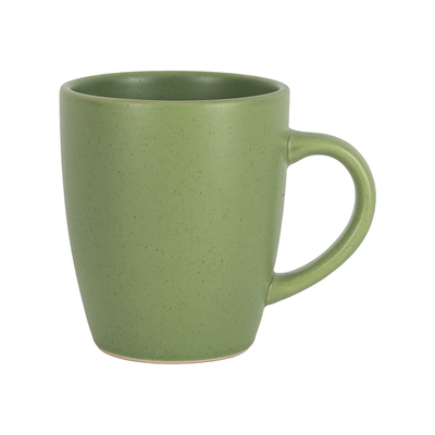 Royalford 12oz (355 ml) Stoneware Mug- RF12415/ Perfect for Hot and Cold Drinks/ Food-Grade, Non-Toxic and Safe to Use/ Stylish, Durable and Long-Lasting Design, Perfect for Gifting/ Green