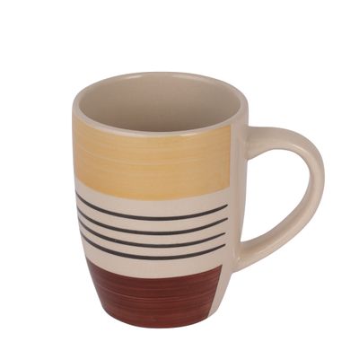 Royalford 9oz (265 ML) Stoneware Mug- RF11179| Perfect for Hot and Cold Drinks| Food-Grade, Non-Toxic and Safe to Use| Stylish, Durable and Long-Lasting Design| Premium-Quality and Perfect for Gifting| Brown