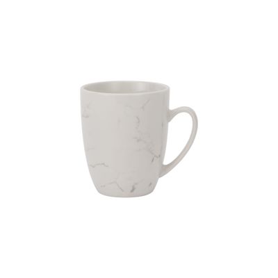 Royalford Reuable Stoneware Coffee Mug 350 ML- Large Coffee & Tea Mug, Traditional Extra Large Tea Mug, Thick Wall Small Portable Mug | Ideal for Hot & Cold Drinks (Marble Decaled)