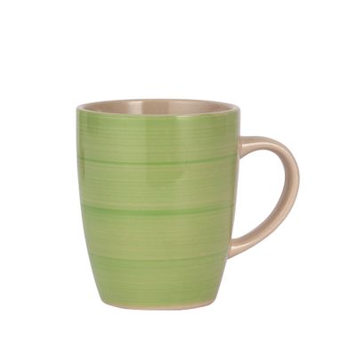 Royalford 12oz (355 ML) Stoneware Mug- RF11180| Perfect for Hot and Cold Drinks| Food-Grade, Non-Toxic and Safe to Use| Stylish, Durable and Long-Lasting Design| Premium-Quality and Perfect for Gifting| Green