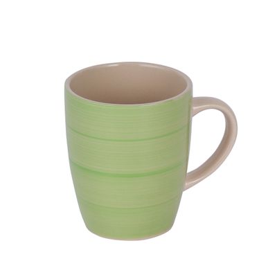 Royalford 12oz (355 ML) Stoneware Mug- RF11180| Perfect for Hot and Cold Drinks| Food-Grade, Non-Toxic and Safe to Use| Stylish, Durable and Long-Lasting Design| Premium-Quality and Perfect for Gifting| Green