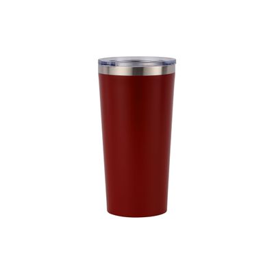 Royalford 600 ml Vacuum Mug- RF12327/ Double Wall Stainless Steel Body and Keeps Your Drinks Hot or Cold/ Leak-Proof and Portable Design/ Suitable for Indoor and Outdoor Use, at Home, Car, Office, Etc./ Brown