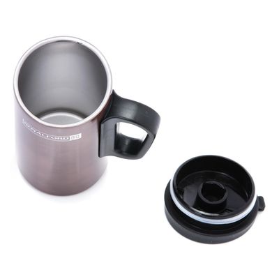 Royalford RFU9037 250ml Coffee Mug - Double Wall, Stainless Steel, Hot & Cool, Vacuum Insulation, Leak-Resistant - Preserves Flavor and Freshness