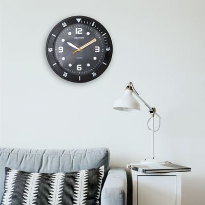 Wall Clock - Large Round Wall Clock, Modern Design| Easy to Read | Round Decorative Wall Clock for Living Room, Bedroom