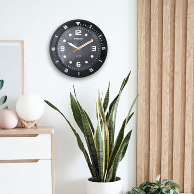 Wall Clock - Large Round Wall Clock, Modern Design| Easy to Read | Round Decorative Wall Clock for Living Room, Bedroom