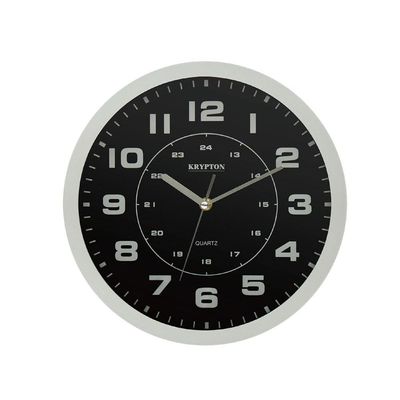 Wall Clock - Large Round Wall Clock, Modern Design| Easy to Read | Round Decorative Wall Clock for Living Room, Bedroom