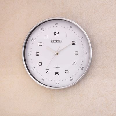 Wall Clock - Large Round Wall Clock, Modern Design| Easy to Read | Round Decorative Wall Clock for Living Room, Bedroom