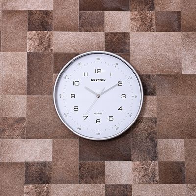 Wall Clock - Large Round Wall Clock, Modern Design| Easy to Read | Round Decorative Wall Clock for Living Room, Bedroom