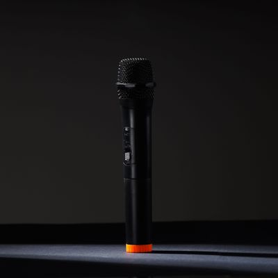 Krypton Wireless Microphone- KNMP6402| High-Quality Sound and Low Noise, Improves Mobility and Flexibility| Distance Range 15-10 M, Perfect for Live Performers, Singers, Orators| 2 Years Warranty, Black 