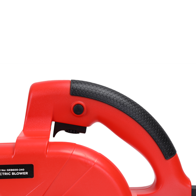 Geepas Geepas Electric Blower- GEB600-240| 16000 RPM No Load Speed, Perfect For Home And Business Use| 3.2 M3/Min Airflow, Comfortable Grip| Ergonomic Design And Lightweight Body| Ideal For Dust, Debris And Leaves | Black and Red