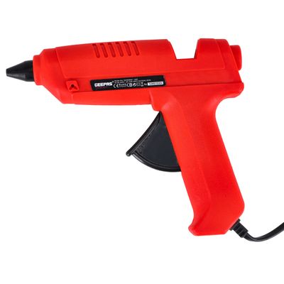 Geepas Glue Gun,60W, Includes 2pcs Glue Sticks, GGN0060-240 - Fast Heating Mini Glue Gun, Hot Melt Glue Gun Kit Suitable for Children Do School Heating Arts, DIY Art, Home Repair, Wood, Glass, Card, Plastic