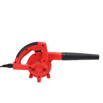 Geepas Electric Blower- GEB400-SA| 13000 RPM No Load Speed, Perfect For Home And Business Use| 2.8 M3/Min Airflow, Comfortable Grip| Ergonomic Design And Lightweight Body| Ideal For Dust, Debris And Leaves | Black and Red