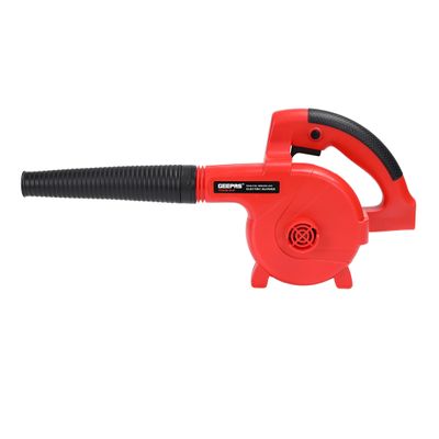 Geepas Electric Blower- GEB400-SA| 13000 RPM No Load Speed, Perfect For Home And Business Use| 2.8 M3/Min Airflow, Comfortable Grip| Ergonomic Design And Lightweight Body| Ideal For Dust, Debris And Leaves | Black and Red