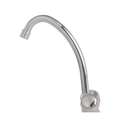 Geepas GSW61024 Centre Hole Basin Mixer Made of Strong and Durable Solid Brass, Square Bathroom Taps with Independent Hoses made for Hot and Cold Water