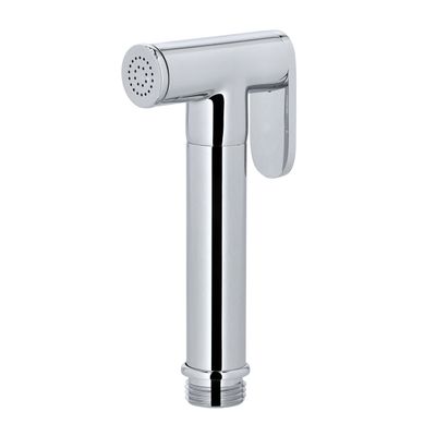 Geepas Shattaf Set- GSW61075| Soft Spray, Non-Stop Water Jet With Easy to use Mechanism, Switch Tested Up to 30000 Times| High-Quality Brass Material And High Grade Chrome, 1/2" Standard Connector| For Bathroom, Garden Use| Silver