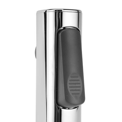 Geepas Cylo Shattaf Set- GSW61128| Soft Spray Non-Stop Water Jet with Easy Switch On| High-Quality ABS Material, G1/2" Thread| Suitable Water Temperature- 60-Degrees Celsius| For Bathroom Use| Silver