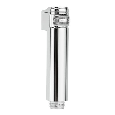 Geepas Juno Shattaf Set- GSW61127| Soft Spray Non-Stop Water Jet with Easy Switch On| High-Quality ABS Material, G1/2" Thread| Suitable Water Temperature- 60-Degrees Celsius| For Bathroom Use| Silver