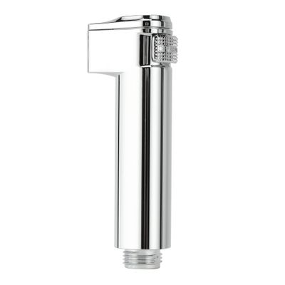 Geepas Juno Shattaf Set- GSW61127| Soft Spray Non-Stop Water Jet with Easy Switch On| High-Quality ABS Material, G1/2" Thread| Suitable Water Temperature- 60-Degrees Celsius| For Bathroom Use| Silver