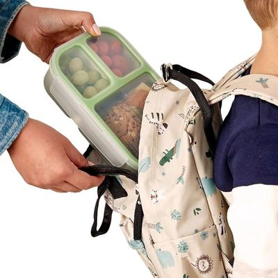 LocknLock To Go Lunchbox 980ml Mint - Leak-Proof, Compact, Microwave Safe