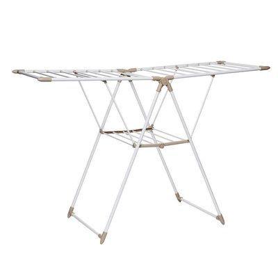 Locknlock Strong Laundry Drying Rack Beige/White Color