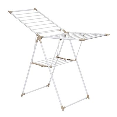Locknlock Strong Laundry Drying Rack Beige/White Color