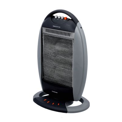 Halogen Heater 1200 W OMHH1641B Grey