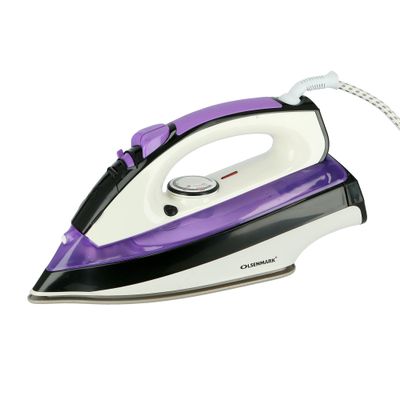 Ceramic Sole Plate Steam Iron 2200 W OMSI1682 White/Violet