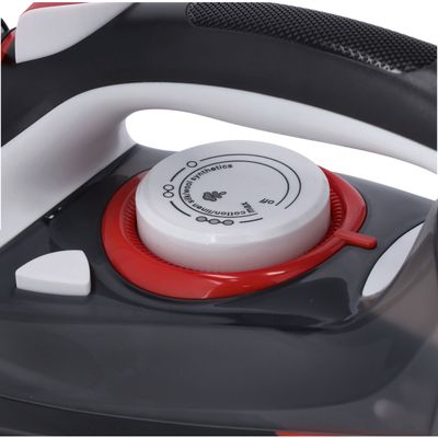 Steam Iron With Water Tank 350 ml 2200 W OMSI1838 Black/Red