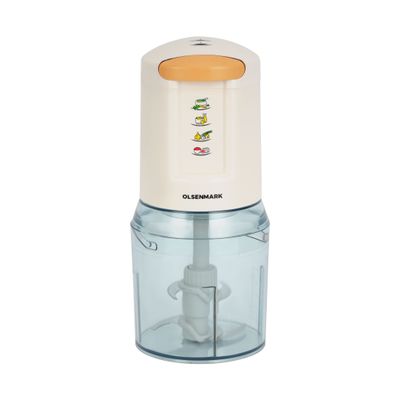 Multipurpose Mini Chopper, Stainless steel double blade, 2 Speed Setting 500 ml 500 W OMC2246 Beige