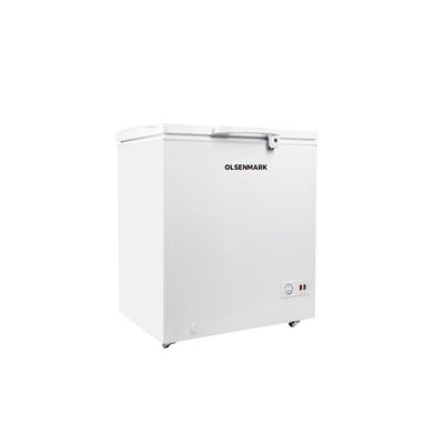 Olsenmark OMCF5003 Chest Freezer 170L- Portable Refrigerator, Adjustable Thermostat Knob, Compact Refrigerator | Ideal for Retailers, Home, Medical, Restaurants & More
